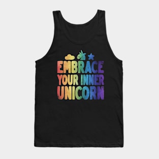 Embrace Your Inner Unicorn Tank Top